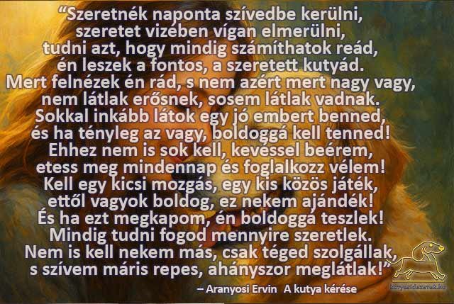 Aranyosi Ervin: A kutya kérése