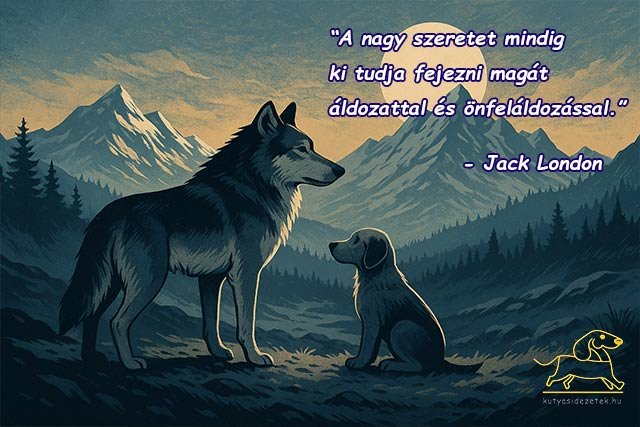 Jack London idézetek A nagy szeretet...