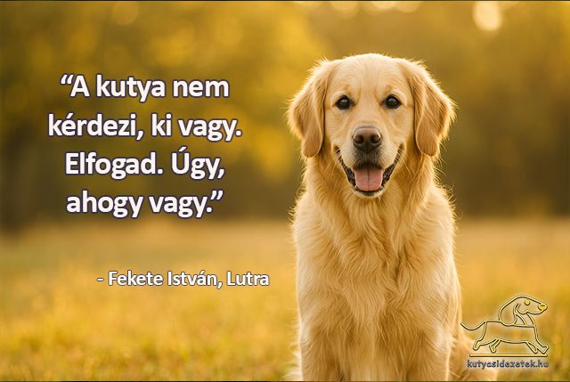 kutya idézetek Fekete István Lutra