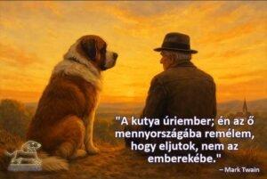 kutyás idézetek Mark Twain - A kutya úriember