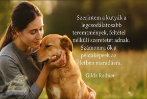 kutyás idézetek Gilda Radner