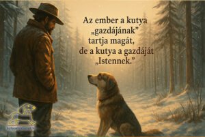 Jack London idézetek - Az ember a kutya gazdájának tartja magát