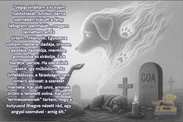kutyás idézetek Műller Péter Végigcsináltam a kutyám haldoklását