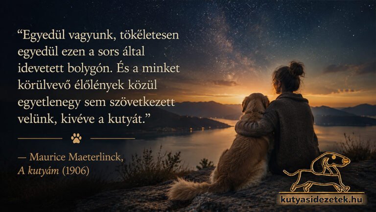 Egyedül vagyunk, tökéletesen egyedül ezen a sors által idevetett bolygón. És a minket körülvevő élőlények közül egyetlenegy sem szövetkezett velünk, kivéve a kutyát.